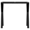 vidaXL Pieds de table à manger cadre en Y 80x40x73 cm acier