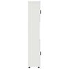 vidaXL Cabinet de salle de bain avec stockage Blanc 30 x 35 x 192 cm