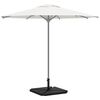 vidaXL Ensemble de bases de parasols de jardin 5 pcs granit et acier