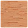 vidaXL Dessus de table 90x90x1,5 cm carr&eacute; bois massif de h&ecirc;tre