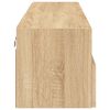 vidaXL Meubles TV muraux 2 pcs ch&ecirc;ne sonoma 60x30x30cm bois ing&eacute;nierie