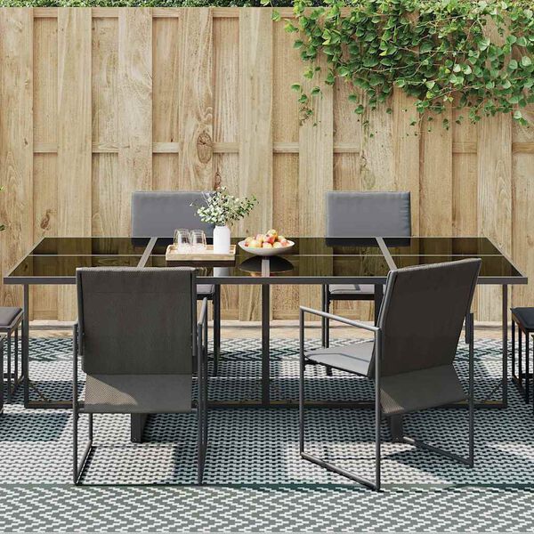 vidaXL Tapis d'extérieur ARAKIL Vert et blanc 300 x 400 cm PP