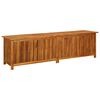 vidaXL Bo&icirc;te de rangement de jardin 200x50x58 cm Bois d'acacia solide