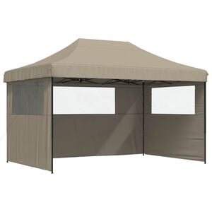 vidaXL Tente de f&ecirc;te 292 x 440 x 315 cm Taupe Tissu Oxford