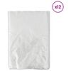 vidaXL Feuille anti-poussi&egrave;re 12 pcs Transparent 400 x 500 cm HDPE