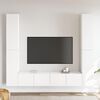 vidaXL Ensemble de meubles TV 6 pcs Blanc Bois d'ingénierie