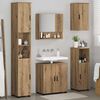vidaXL Ensemble de mobilier de salle de bain 5 pcs Ch&ecirc;ne artisanal