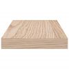 vidaXL &Eacute;tag&egrave;res flottantes 4 pcs 80x23,5x4 cm bois d'ing&eacute;nierie