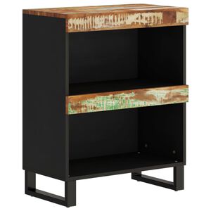vidaXL Armoire lat&eacute;rale 60x33x75 cm bois massif de r&eacute;cup&eacute;ration