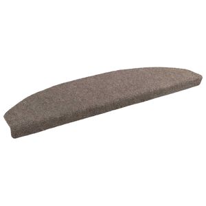vidaXL Tapis d'escalier auto-adh&eacute;sifs 15 pi&egrave;ces 80 x 24,5 x 3,5 cm