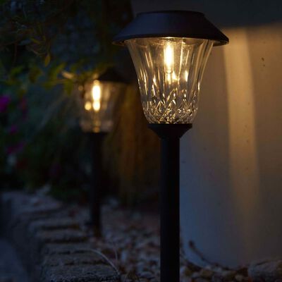 Luxform Ensemble de lampe solaire LED de jardin Tropez 3 pcs