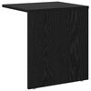 vidaXL Table d'appoint Ch&ecirc;ne noir 37 x 32 x 40 cm Bois d'ing&eacute;nierie