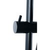 CORNAT Ensemble de barre de douche NOIR noir