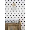 Noordwand Papier peint Fabulous World Cross blanc et noir