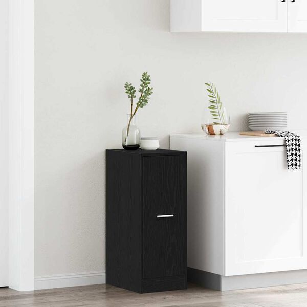 vidaXL Cabinet de Pharmacie Ch&ecirc;ne noir 40 x 41 x 77.5 cm