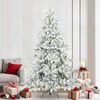 vidaXL Sapin de No&euml;l Artificiel &agrave; Branches Articul&eacute;es Blanc 240 cm