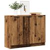 vidaXL Buffet vieux bois 90,5x30x70 cm bois d'ing&eacute;nierie