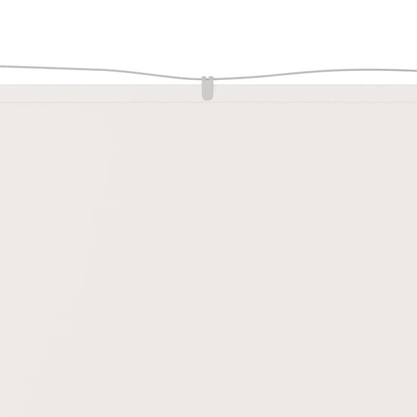 vidaXL Auvent vertical Blanc 60x600 cm Tissu oxford