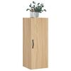 vidaXL Armoire murale ch&ecirc;ne sonoma 34,5x34x90 cm bois d'ing&eacute;nierie