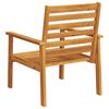 vidaXL Fauteuil de jardin lot de 2 66,5x65x81 cm bois massif d'acacia
