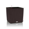 LECHUZA Jardini&egrave;re CUBE Cottage 50 ALL-IN-ONE Moka