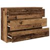 vidaXL Buffet vieux bois 100x35x76 cm bois d'ing&eacute;nierie
