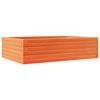 vidaXL Jardini&egrave;re cire marron 90x60x23 cm bois de pin massif