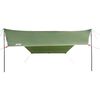 vidaXL B&acirc;che de camping vert 430x380x210 cm imperm&eacute;able