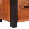 vidaXL Buffet 3 pcs Marron 110 x 30 x 75 cm Bois d'Acacia Massif