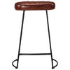vidaXL Tabourets de bar lot de 2 marron fonc&eacute; 41x29x62 cm