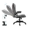 vidaXL Chaise de bureau Anthracite Similicuir