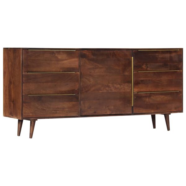 vidaXL Buffet avec 6 tiroirs 175x40x82 cm Bois massif de manguier