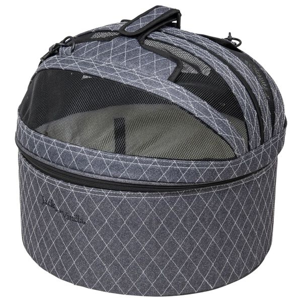 Jack and Vanilla Sac de transport pour animaux de compagnie Bizou Gris