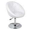 vidaXL Tabourets de bar lot de 2 blanc similicuir