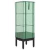 vidaXL Jardini&egrave;re sur&eacute;lev&eacute;e avec housse aspect rotin 40x40x140 cm