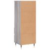 vidaXL Buffet haut Sonoma gris 40x36x110 cm Bois d'ingénierie