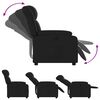 vidaXL Fauteuil inclinable &eacute;lectrique Noir Similicuir