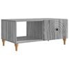 vidaXL Table basse Sonoma gris 90 x 50 x 40 cm Bois d'ing&eacute;nierie