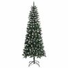vidaXL Sapin de No&euml;l artificiel Vert 240 cm PVC, plastique et acier