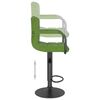 vidaXL Tabouret de bar Vert clair Velours