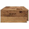 vidaXL Tiroirs de lit avec tiroir Bois ancien 80 x 36,5 x 16,5 cm