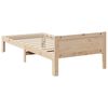 vidaXL Cadre de lit sans matelas 90x200 cm bois de pin massif