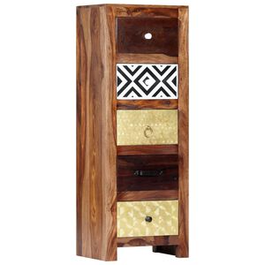 vidaXL Armoire lat&eacute;rale 40x30x110 cm Bois solide