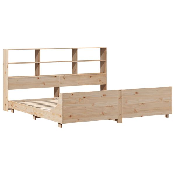 vidaXL Cadre de lit sans matelas 180x200 cm bois massif de pin