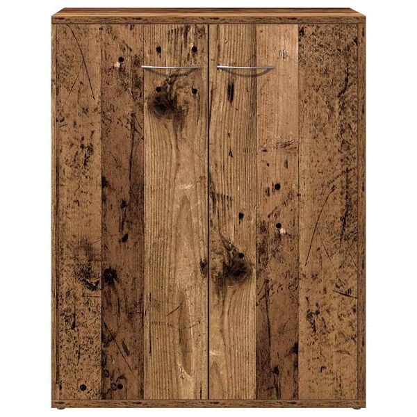 vidaXL Buffet vieux bois 60x30x75 cm bois d'ing&eacute;nierie