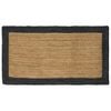 vidaXL Tapis de surface Gris fonc&eacute; 80 x 150 cm Jute