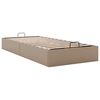 vidaXL Cadre de lit ottoman sans matelas cappuccino 90x200 cm