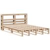 vidaXL Cadre de lit sans matelas 160x200 cm bois massif de pin