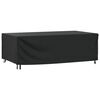 vidaXL Housse de salon de jardin noir 229x113x73 cm imperm&eacute;able 420D