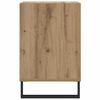 vidaXL Meuble TV ch&ecirc;ne artisanal 100x35x55 cm bois d'ing&eacute;nierie